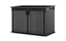 Cortina Mega Graphite Small Storage Shed - 6x3.5 Shed - Keter US